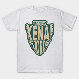 Kenai Fjords National Park name arrowhead T-Shirt